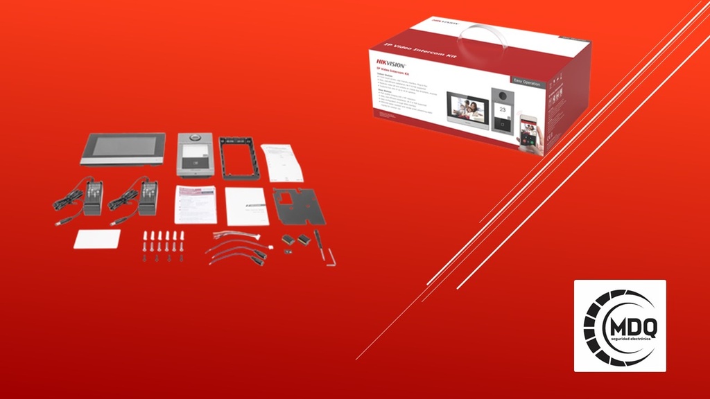 PORTERO VISOR IP DS-KIS604 HIKVISION  %