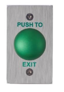 EXIT BOTÓN DE SALIDA DS-K7P05 REX TIPO HONGO VERDE HIKVISION NA/NC/COM