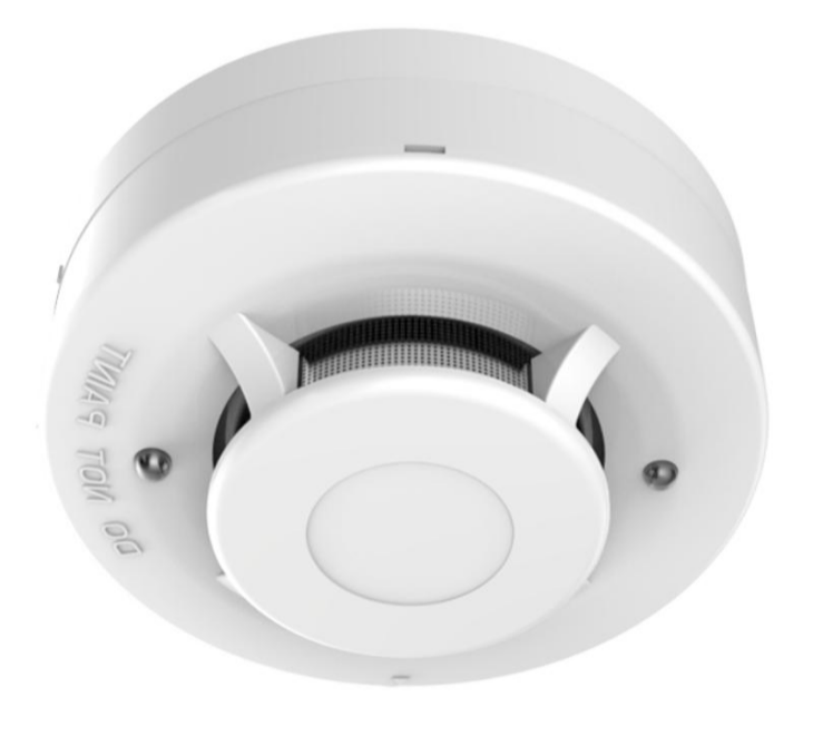DETECTOR DS-PDSMK-4 HIKVISION HUMO DE 4 HILOS CABLEADO HIKVISION, 12 V CC, RELÉ DE ALARMA N/C O N/O
