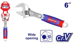 LLAVE AJUSTABLE FRANCESA 6&quot; (150mm) LINEA INDUSTRIAL EAWH130601
