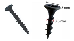 TORNILLO FIC MADERA 6 x 1 1/2&quot; (20x35)mm PACK 10 UNIDADES