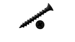 TORNILLO FIC MADERA 8 x 2&quot; (21 x 50mm) NEGRO PACK 10 UNIDADES